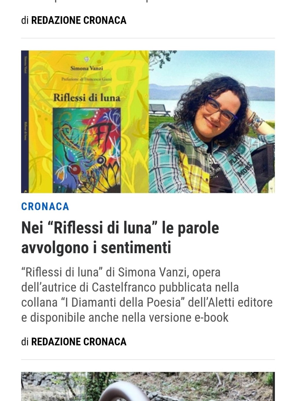 La Luce Nascosta tra le Righe: Il Viaggio di Simona Vanzi nella&nbsp;Poesia.